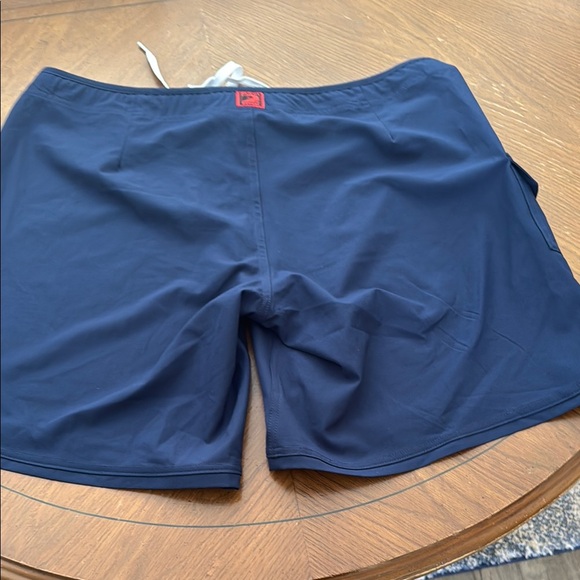 Maui Rippers Navy Swim Cargo Pocket Board Shorts size 16 9” inseam NWOT - Picture 6 of 11